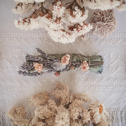 Eucalyptus Leaf & Flowers Smudge Sticks