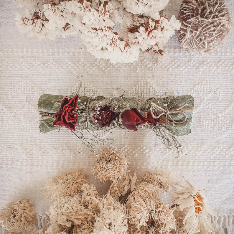 Eucalyptus Leaf & Flowers Smudge Sticks